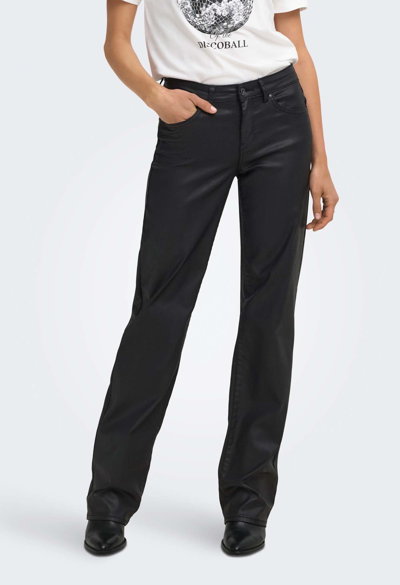 Onlblush Faux Leather Trousers