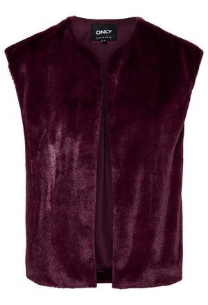 Onldana Faux Fur Gilet