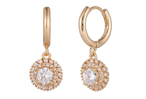 Diamante Drop Earrings