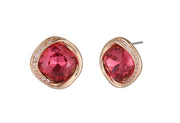 Large Gem Stud Earrings