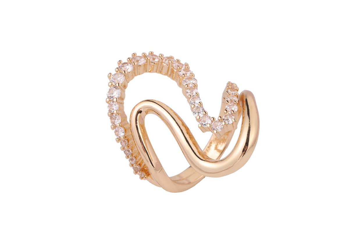 Abstract Design Ring