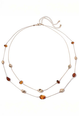 Multi Stone Necklace