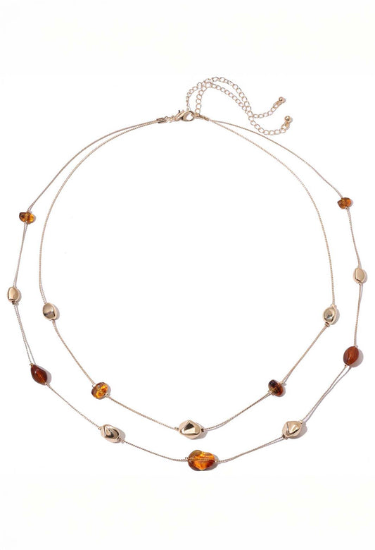 Multi Stone Necklace