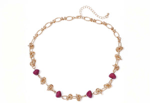 Knot Chain with Beads