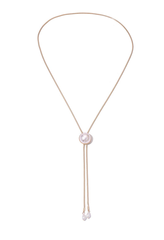 Glass Pearl Necklace