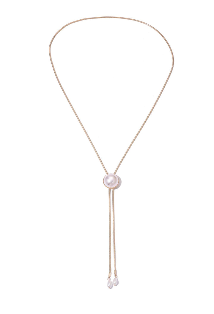 Glass Pearl Necklace