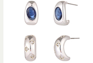 Cubic Zirconia Teardrop Earrings