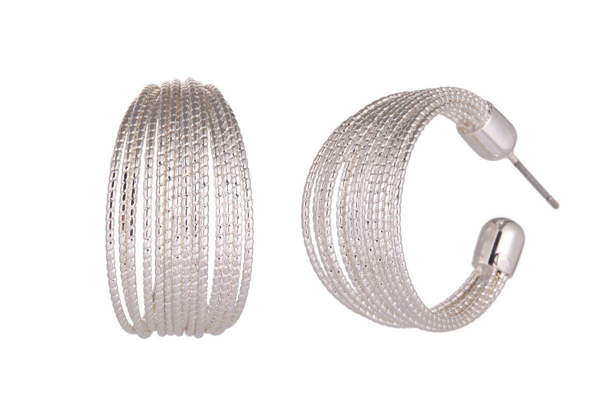 Chunky Hoop Earrings
