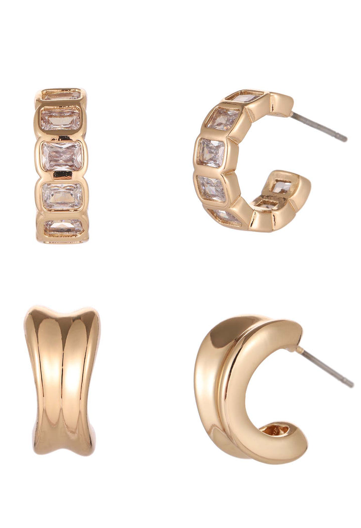 Cubic Zirconia Earring Set