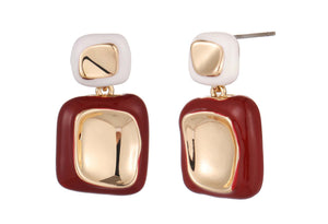 Square Shaped Earrings