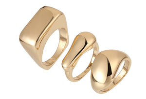Chunky Ring Set