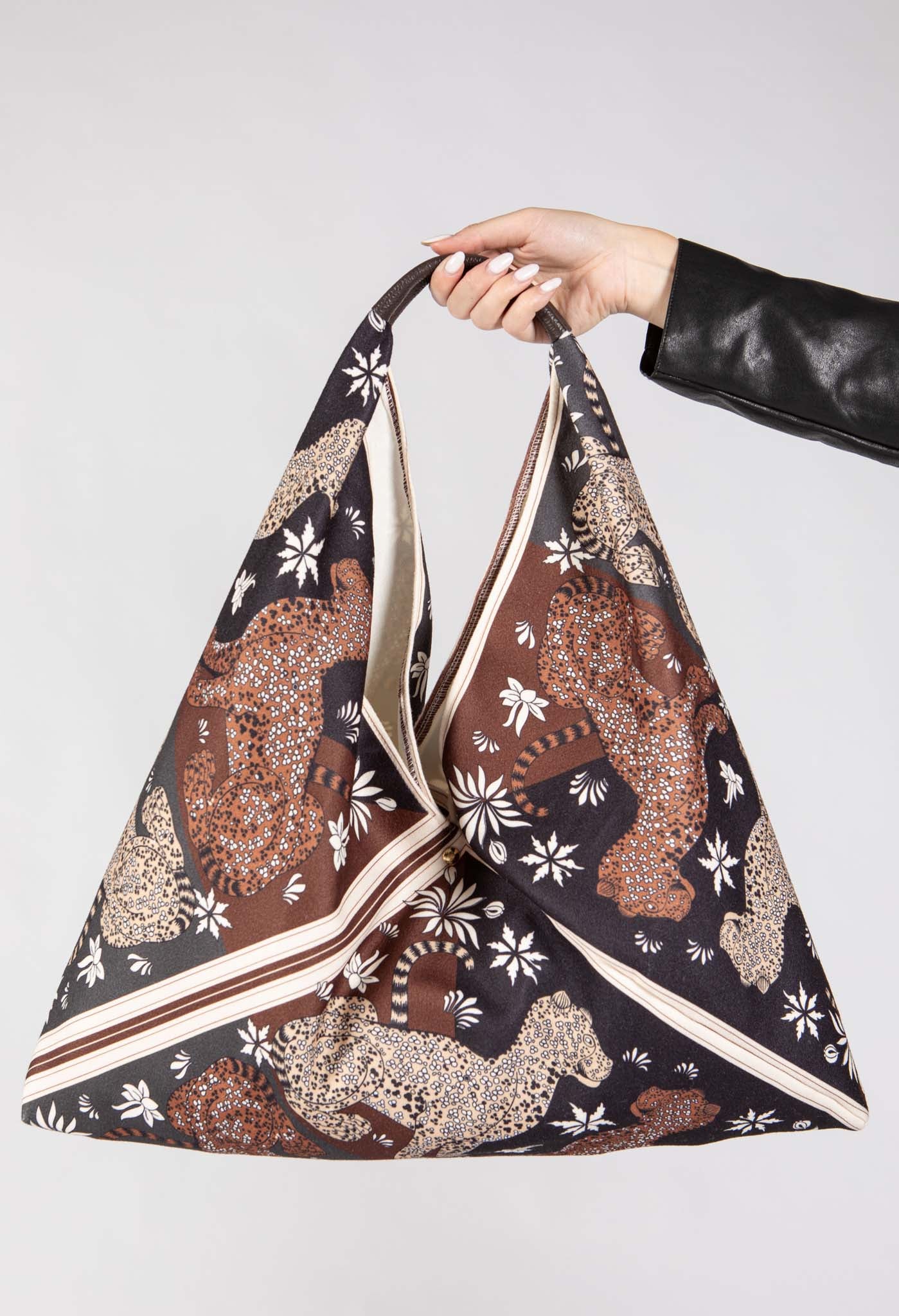 Abstract Print Tote Bag