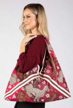 Abstract Print Tote Bag