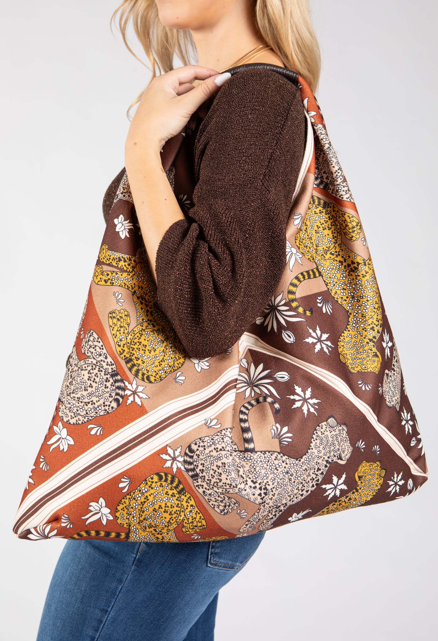 Abstract Print Tote Bag