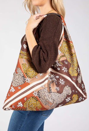 Abstract Print Tote Bag