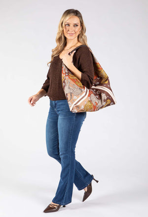 Abstract Print Tote Bag