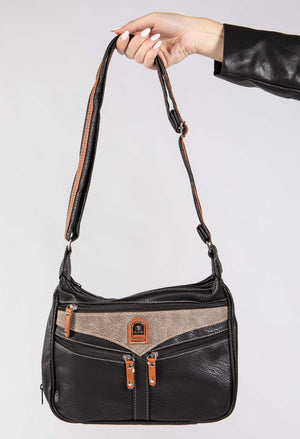 Contrast Crossbody Bag
