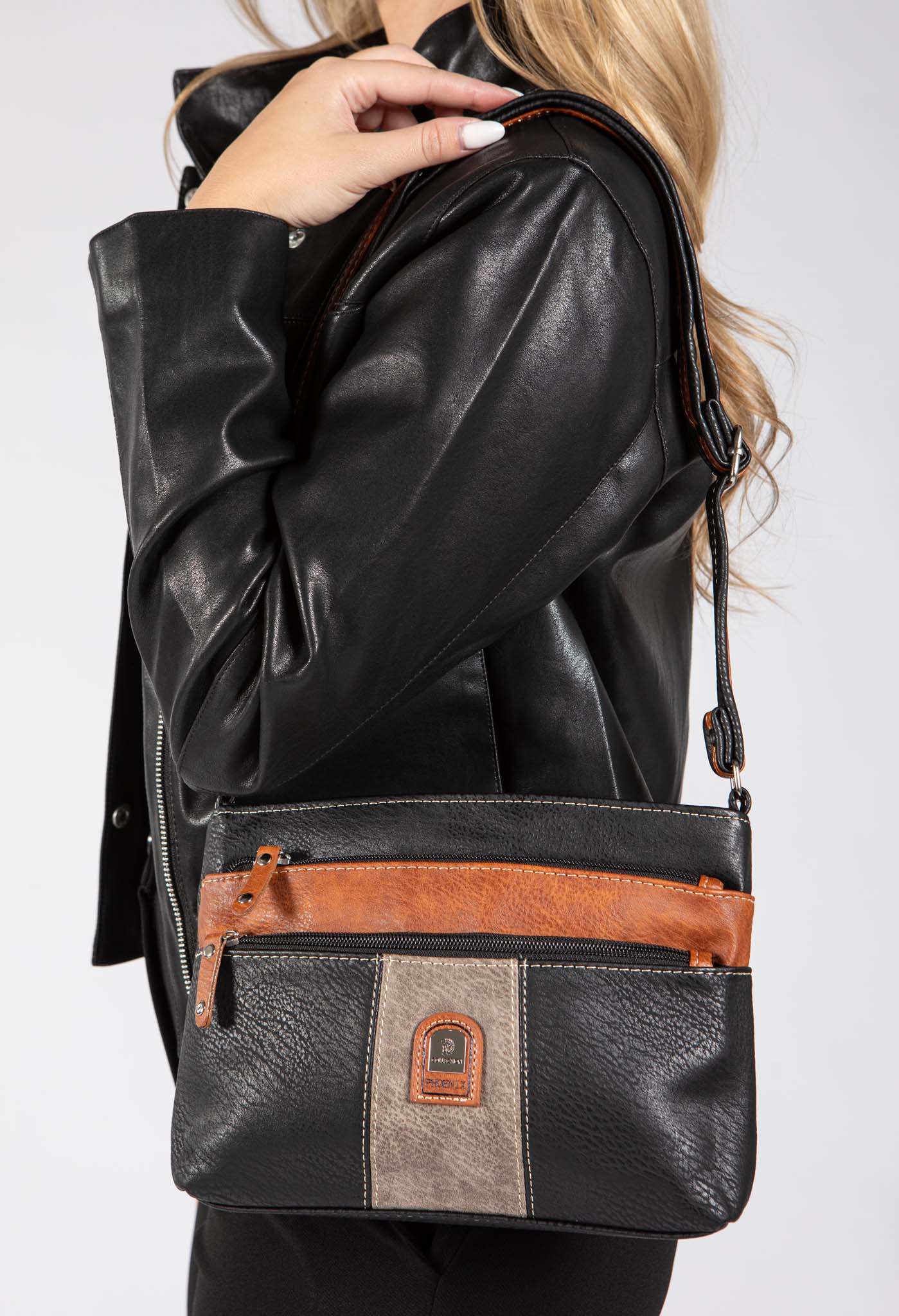 Contrast Crossbody Bag