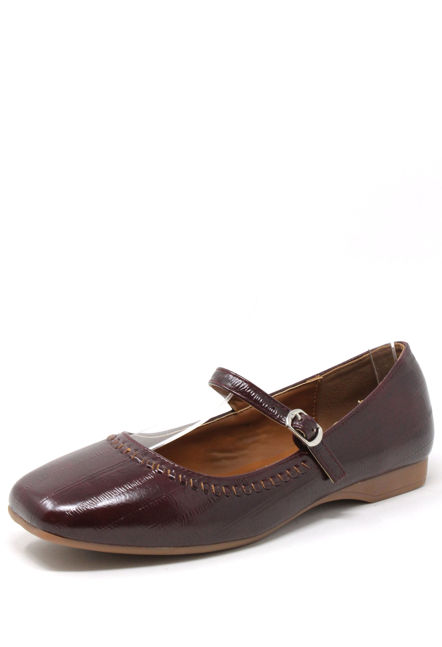 Leather Look Ribbon Ballet