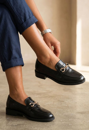 Infinity Buckle Loafer