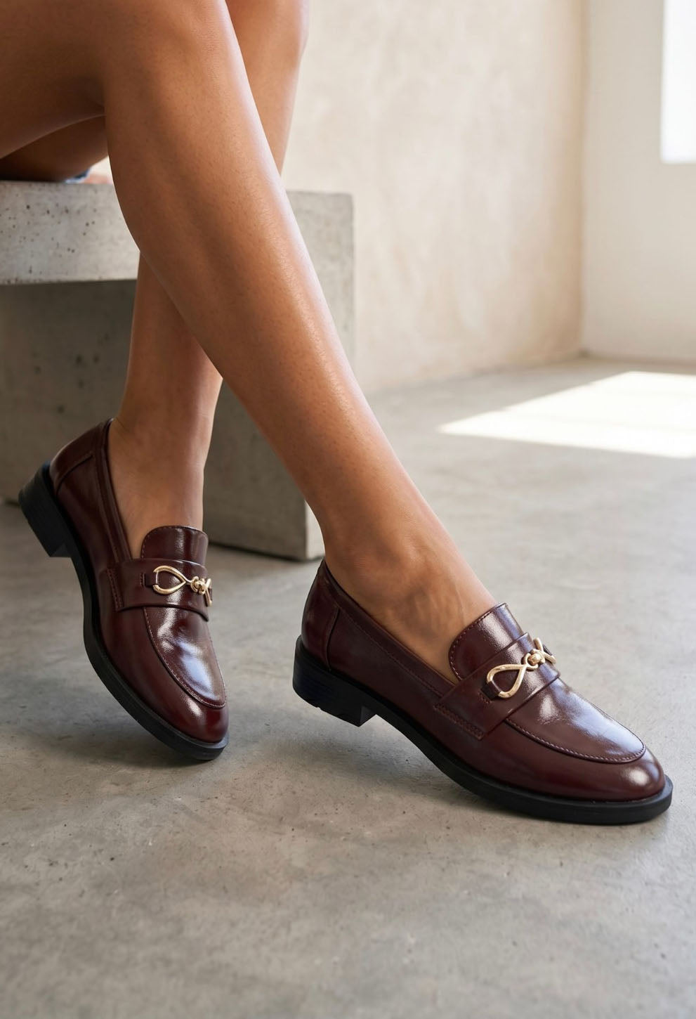 Infinity Buckle Loafer