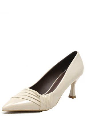 Ruffle Court Heel