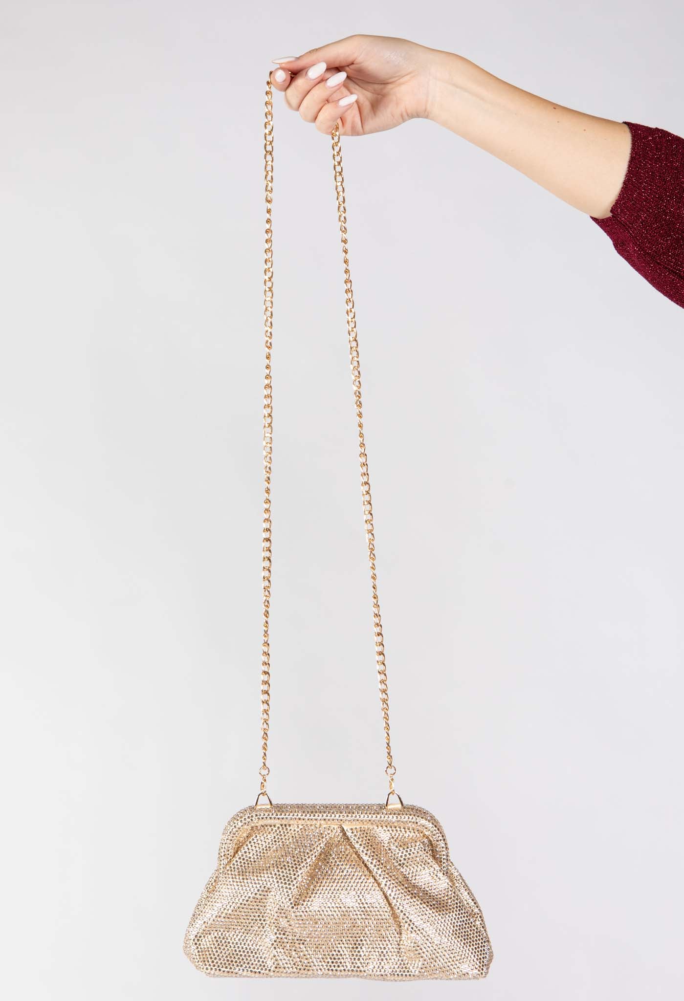 Diamante Clutch Bag