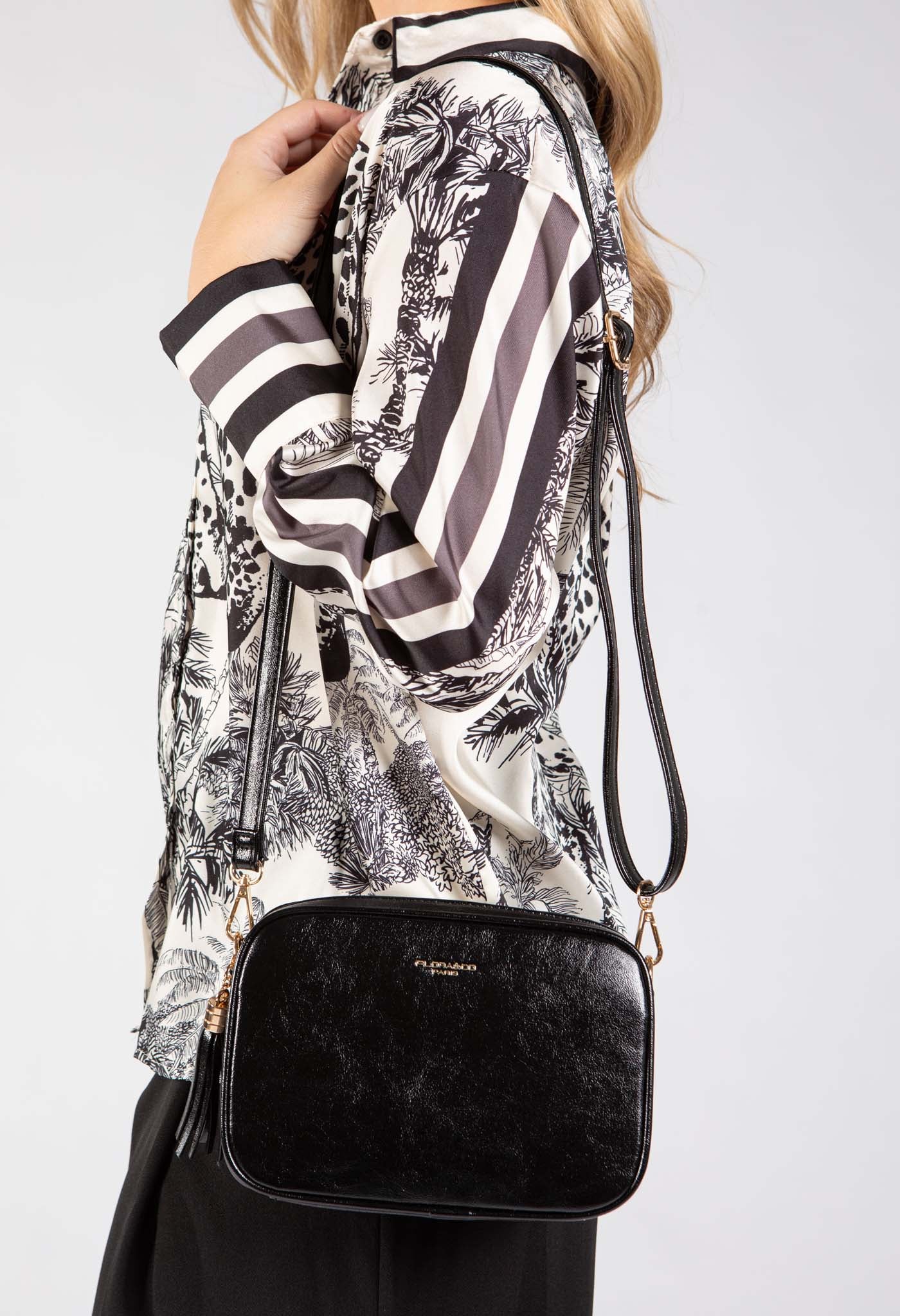 Crossbody Faux Leather Bag