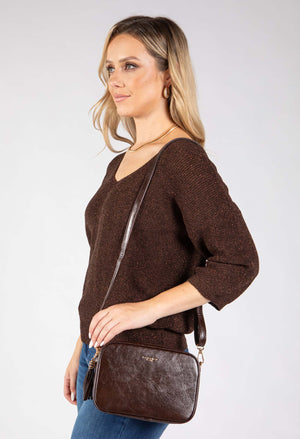 Crossbody Faux Leather Bag