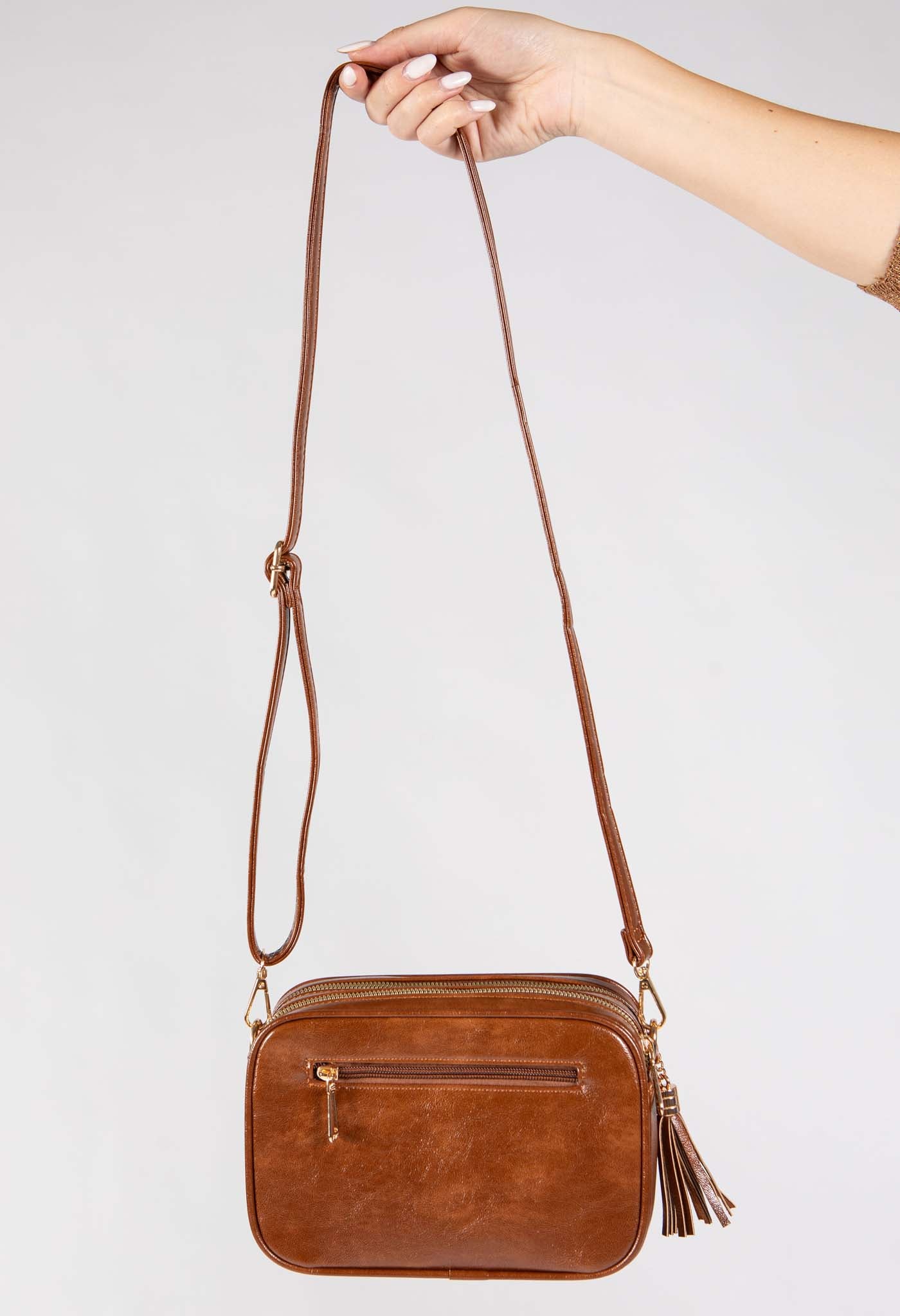 Crossbody Faux Leather Bag