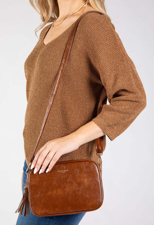 Crossbody Faux Leather Bag