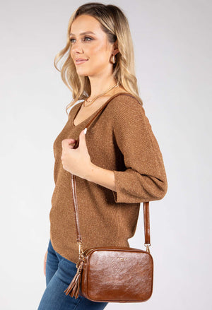 Crossbody Faux Leather Bag