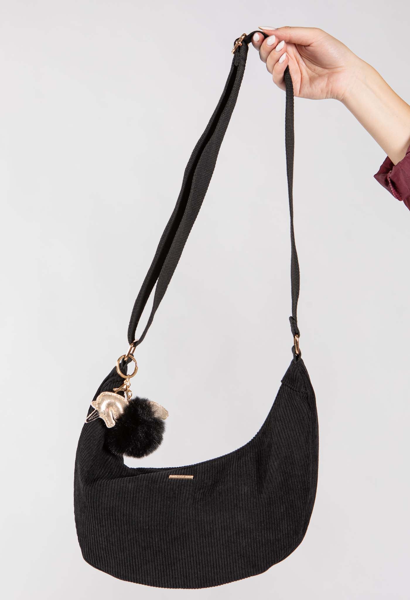 Corduroy Crossbody Bag