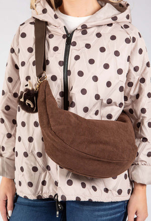 Corduroy Crossbody Bag