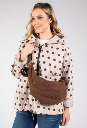 Corduroy Crossbody Bag