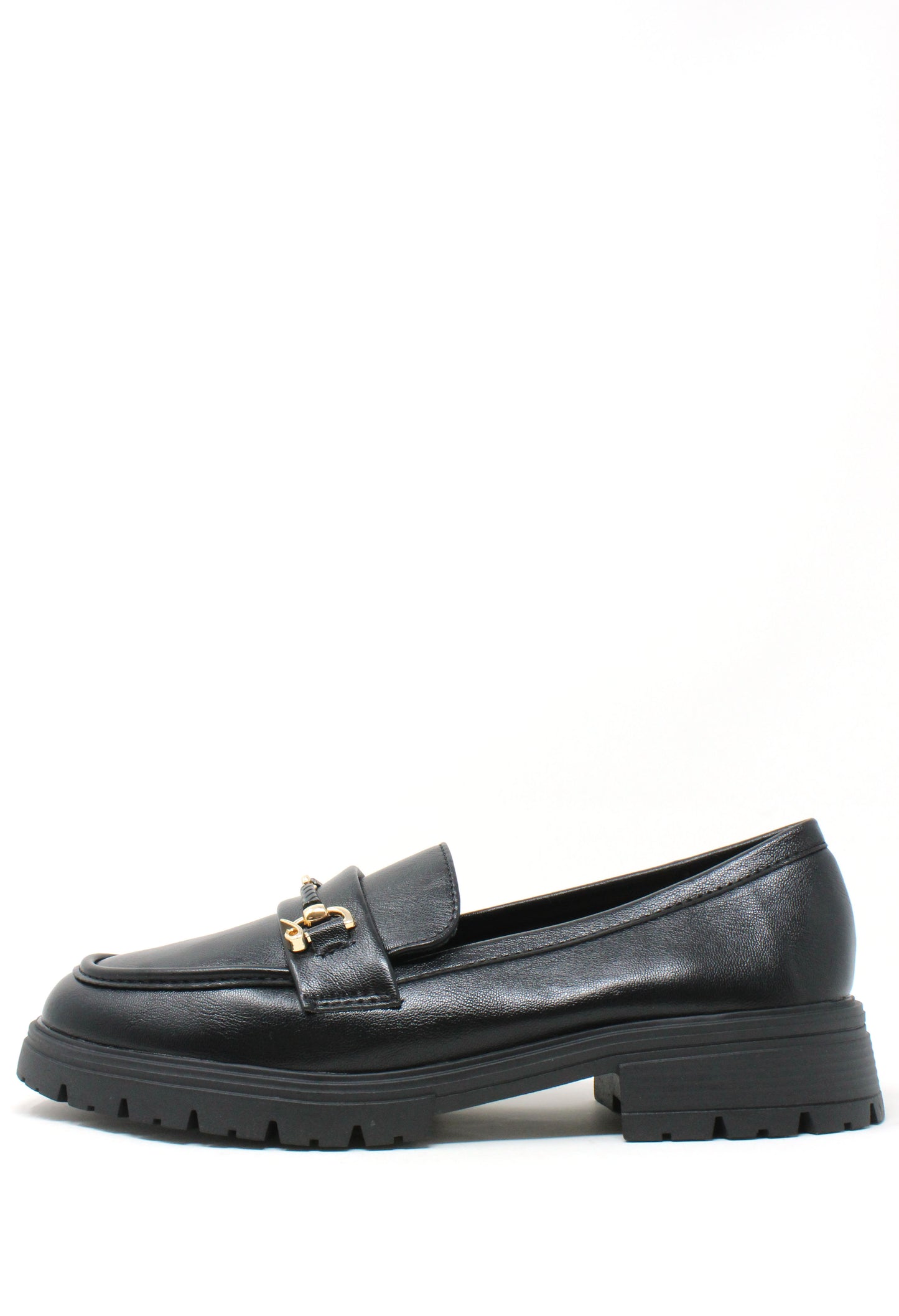 Twisted Look Buckle Loafer
