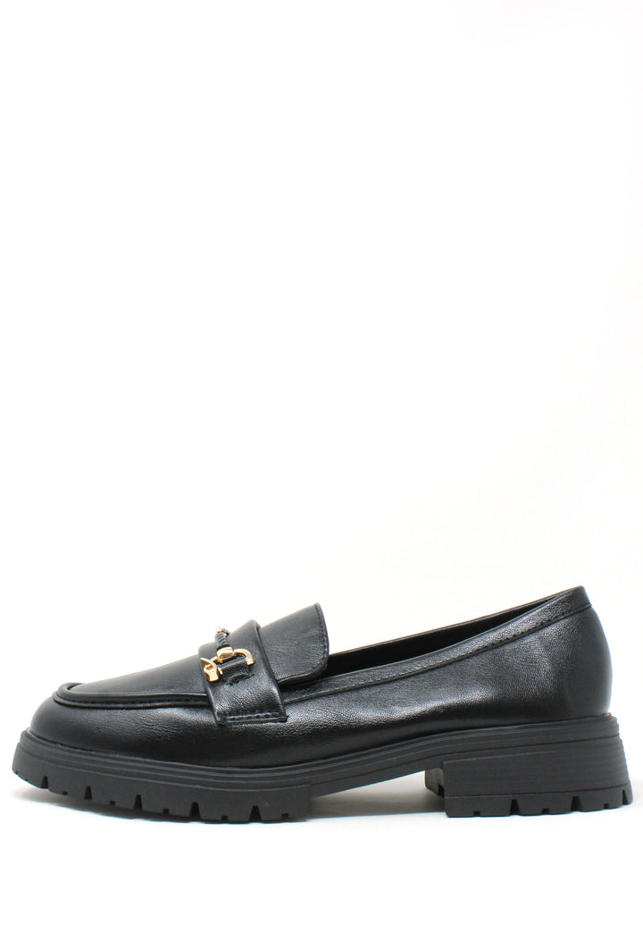 Twisted Look Buckle Loafer