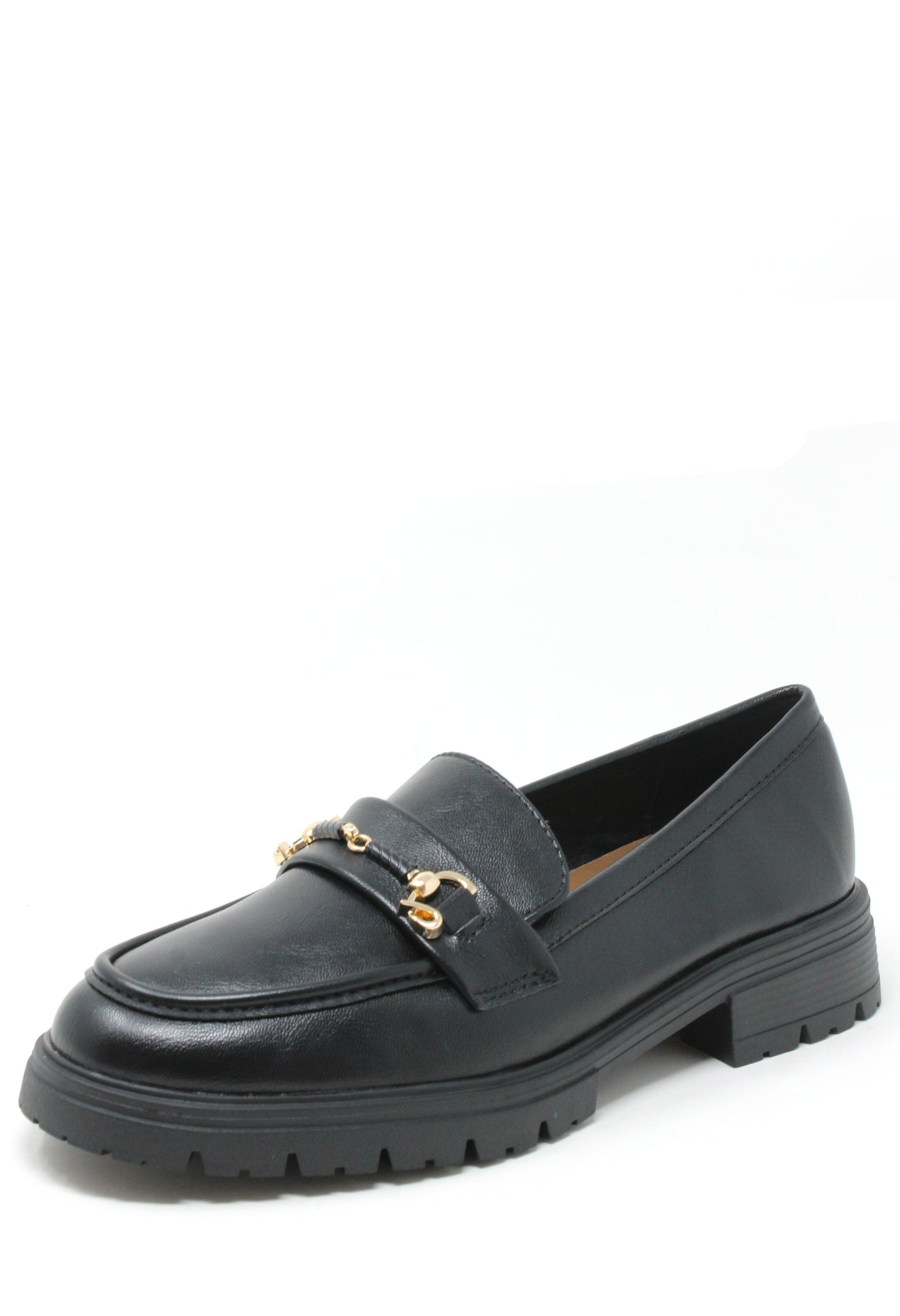 Twisted Look Buckle Loafer
