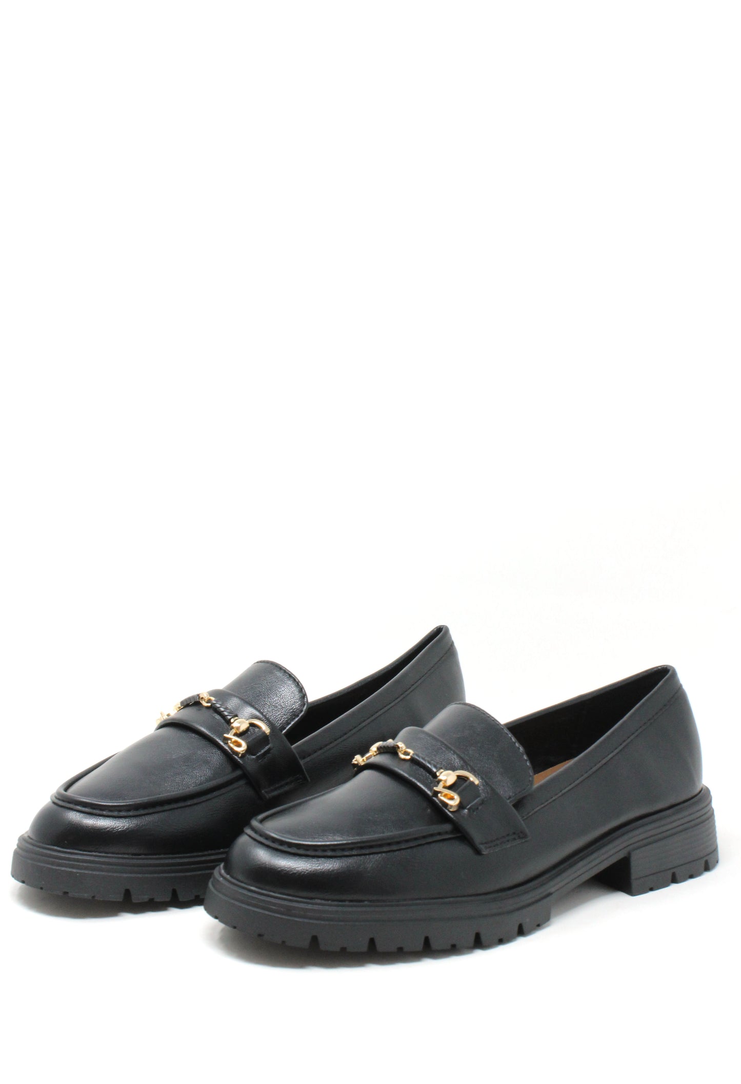 Twisted Look Buckle Loafer