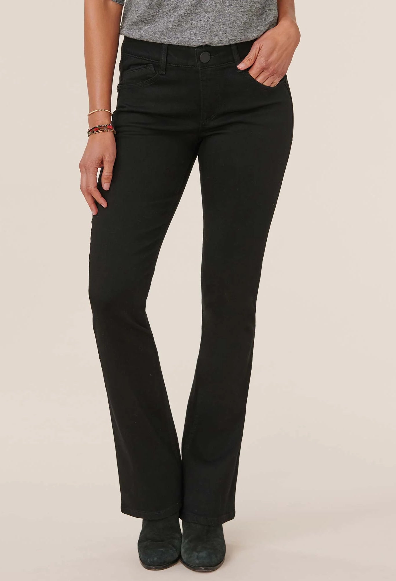 "Ab"solution® Itty Bitty Bootcut Jeans