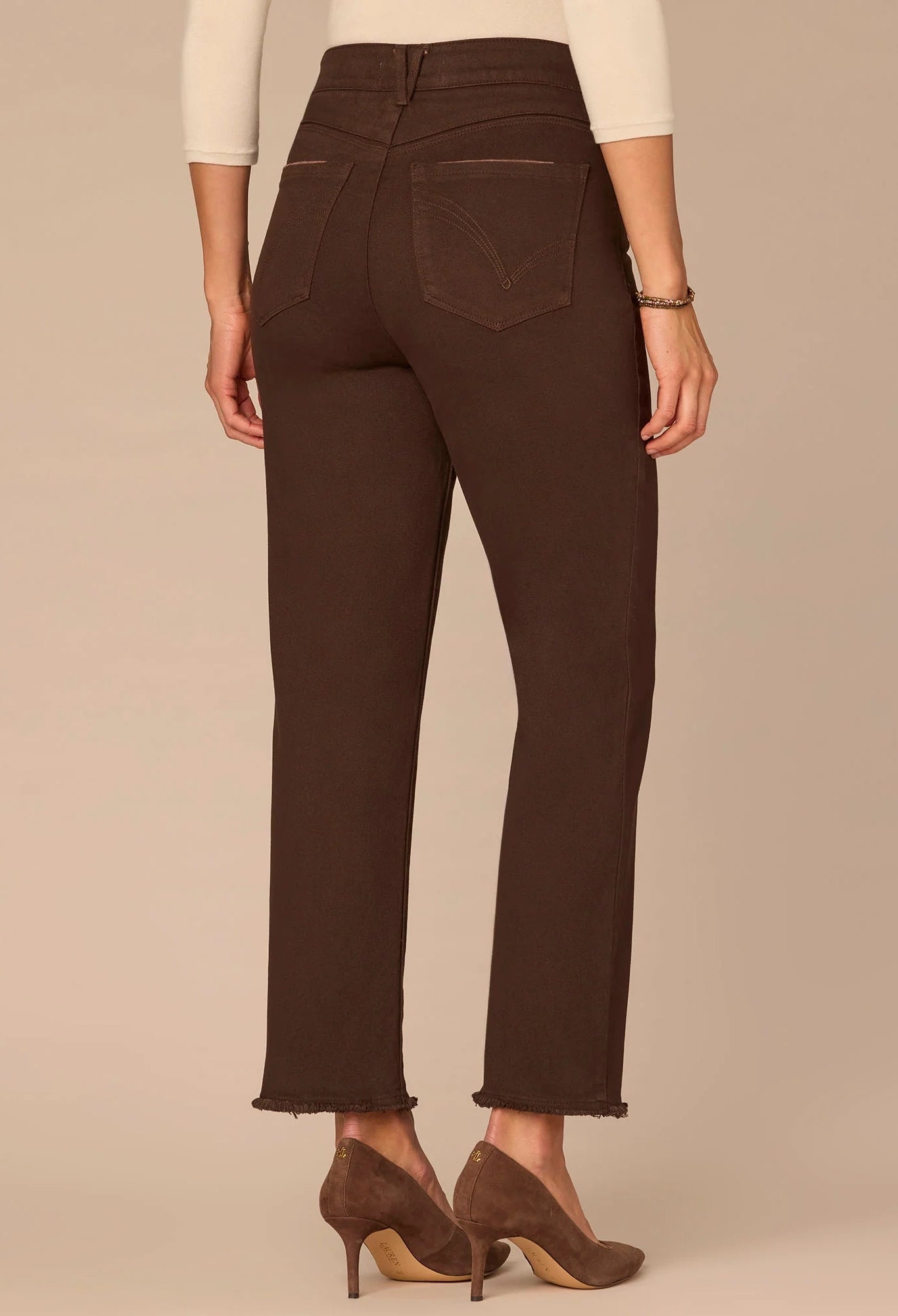 "Ab"solution® Colored Slim Straight Jeans