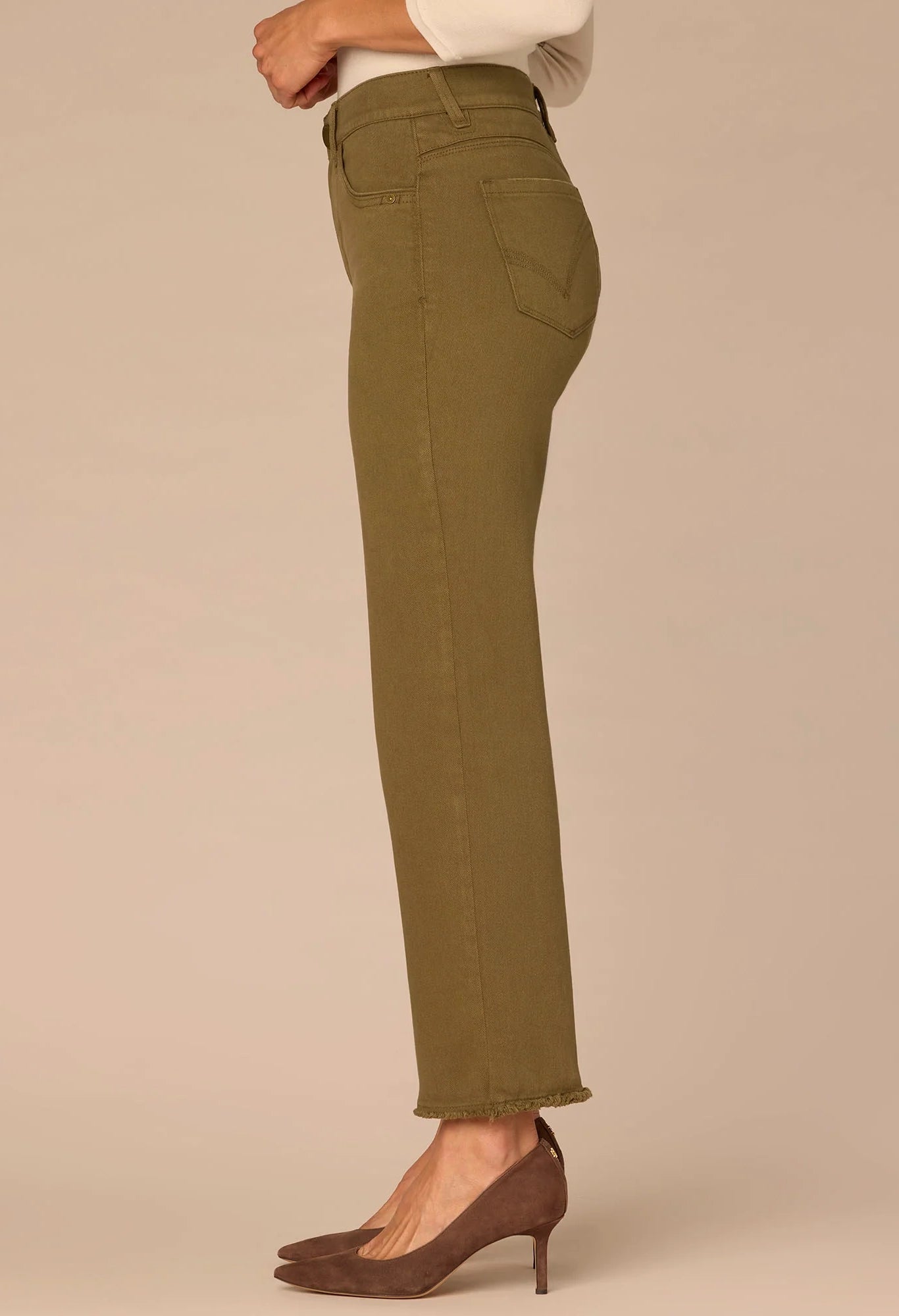 "Ab"solution® Colored Slim Straight Jeans