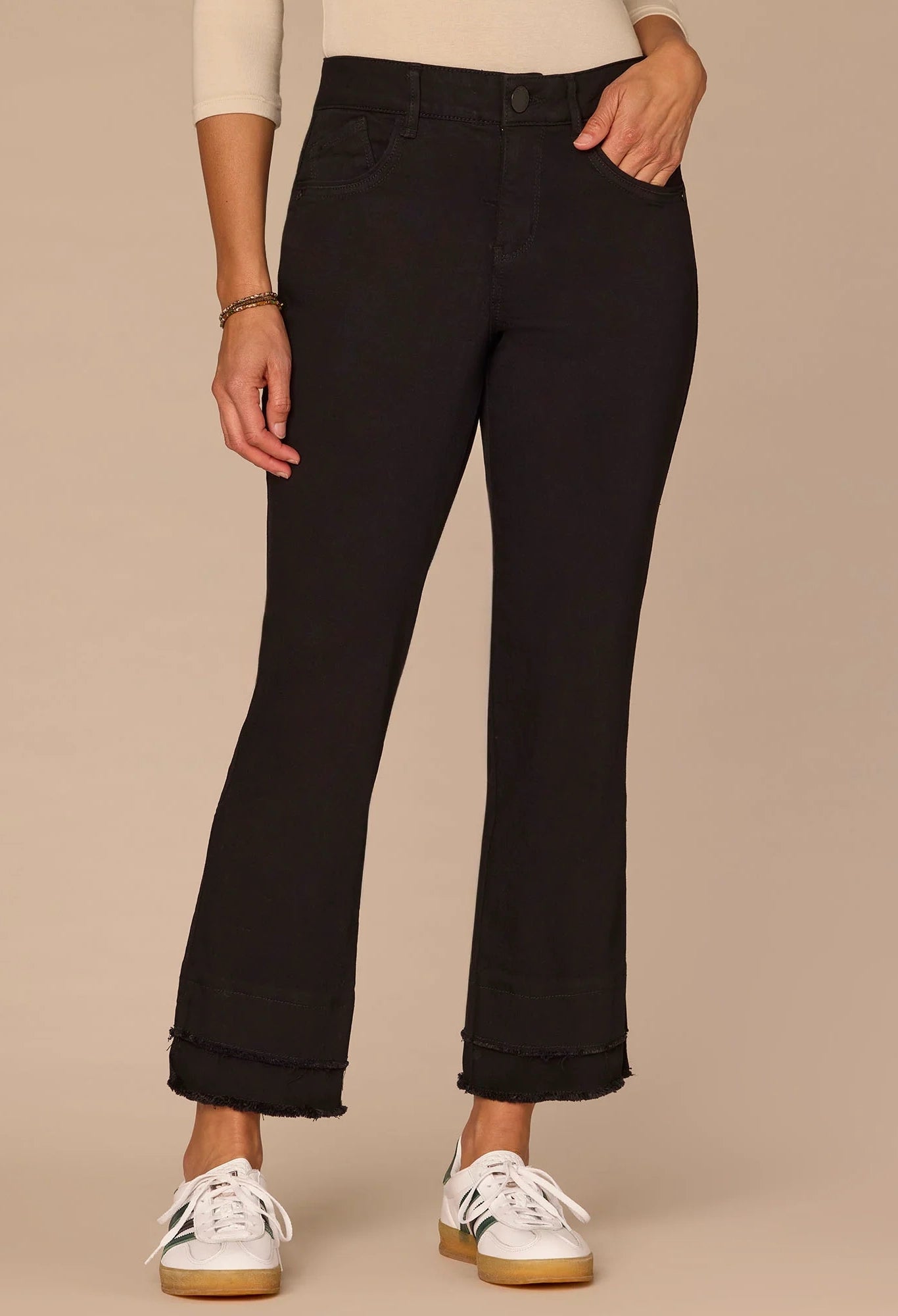 "Ab"solution® Mid-Rise Flare Jeans