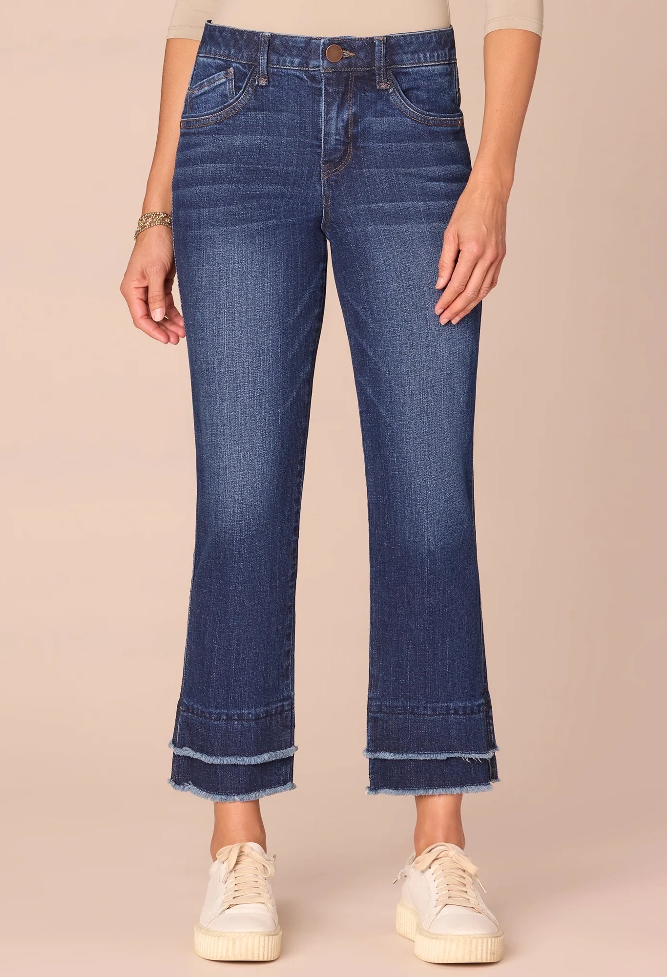"Ab"solution® Mid-Rise Kick Flare Jeans