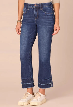 "Ab"solution® Mid-Rise Kick Flare Jeans