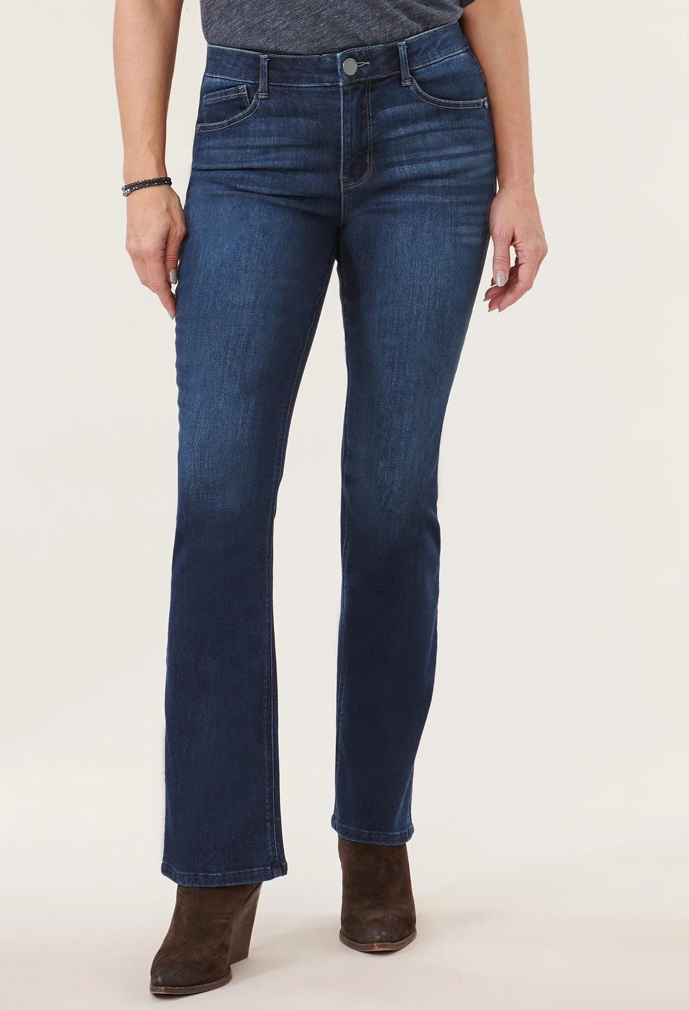 "Ab"solution® High Rise Itty Bitty Boot Jean