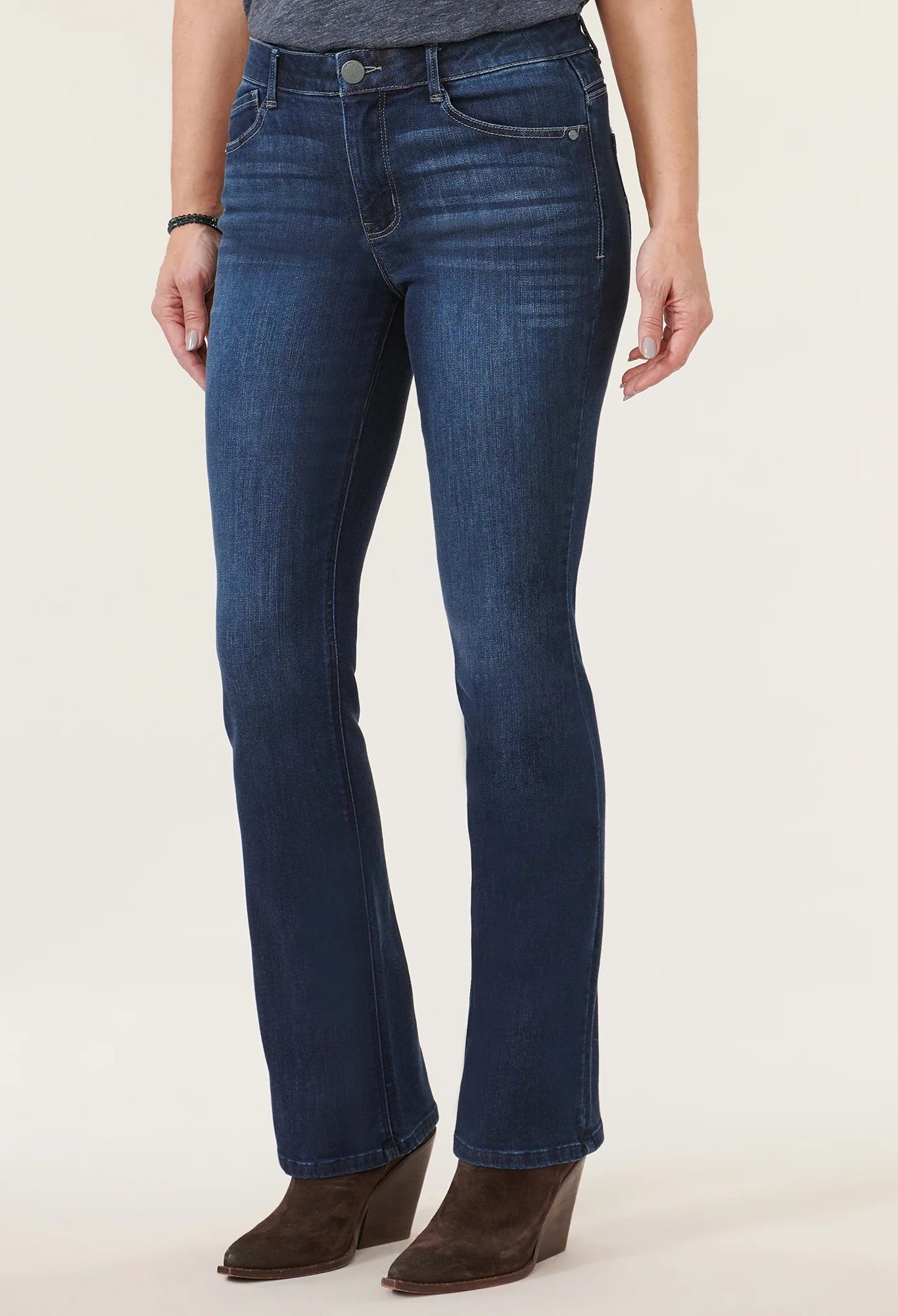 "Ab"solution® High Rise Itty Bitty Boot Jean