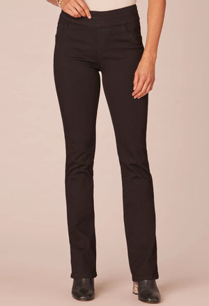 "Ab"solution High Rise Itty Bitty Boot Jeans