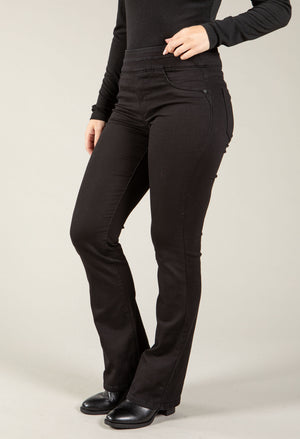 "Ab"solution High Rise Itty Bitty Boot Jeans
