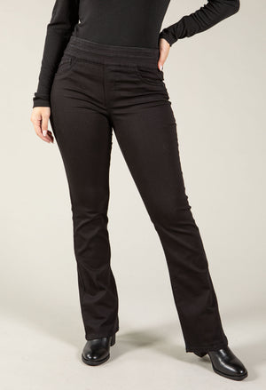 "Ab"solution High Rise Itty Bitty Boot Jeans